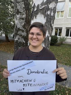 Lina Spiegel, Evangelische Jugend